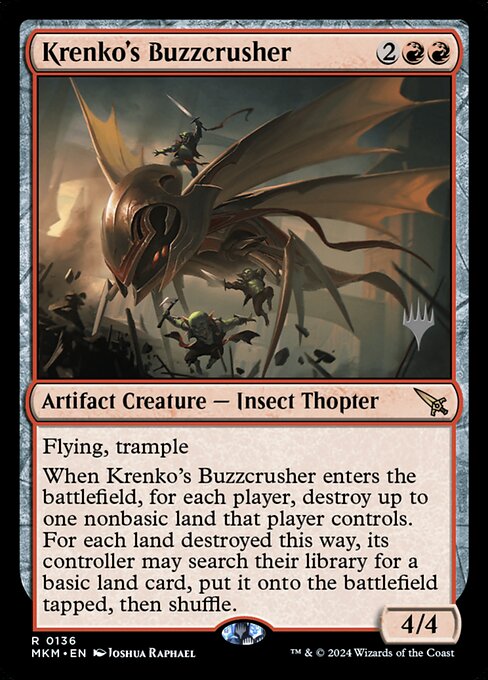 Krenko's Buzzcrusher from Murders at Karlov Manor Promos