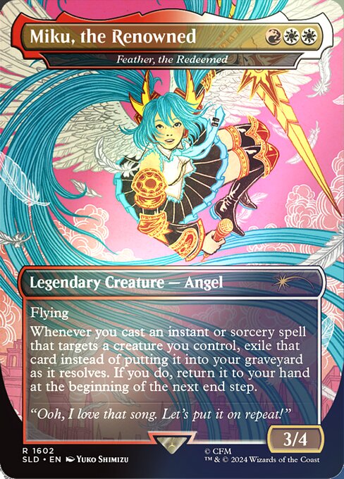 Feather, the Redeemed highlighted card art