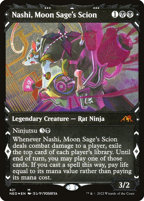 Nashi, Moon Sage's Scion from Kamigawa: Neon Dynasty