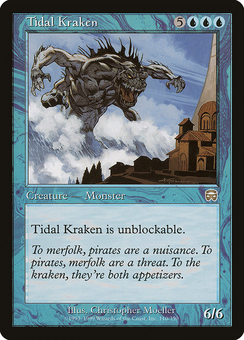 Tidal Kraken from Mercadian Masques