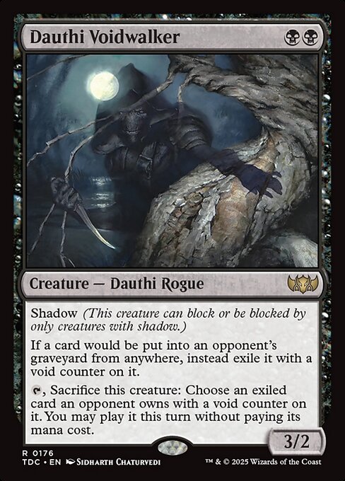 Dauthi Voidwalker from Tarkir: Dragonstorm Commander