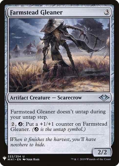 Farmstead Gleaner highlighted card art