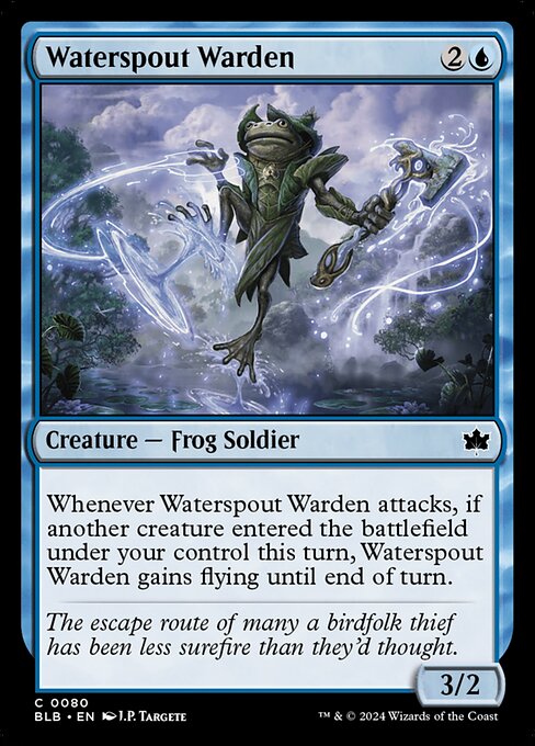 Waterspout Warden highlighted card art