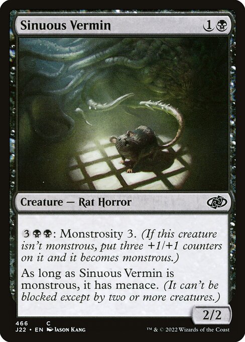 Sinuous Vermin highlighted card art