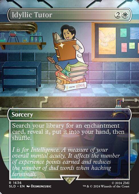 Idyllic Tutor highlighted card art