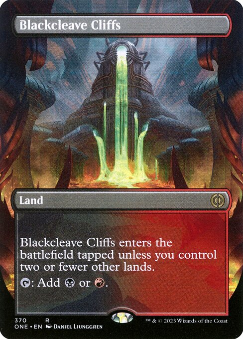 Blackcleave Cliffs from Phyrexia: All Will Be One