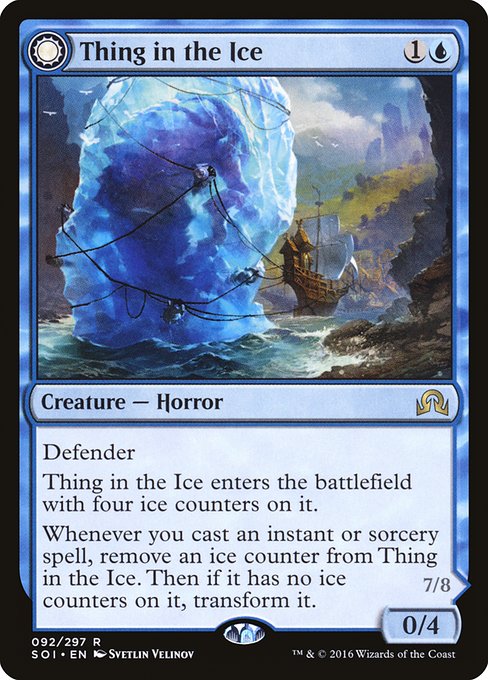 Thing in the Ice // Awoken Horror from Shadows over Innistrad
