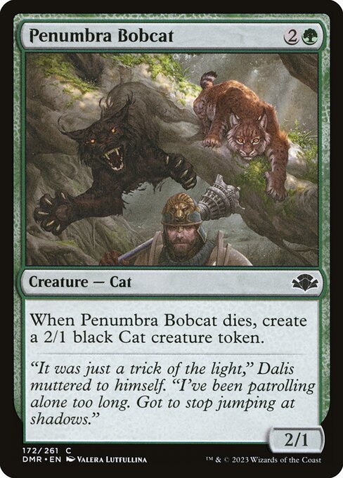Penumbra Bobcat highlighted card art