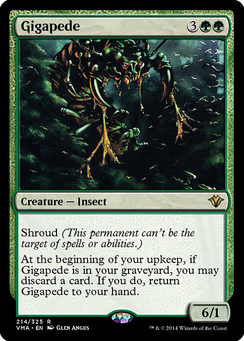 Gigapede highlighted card art