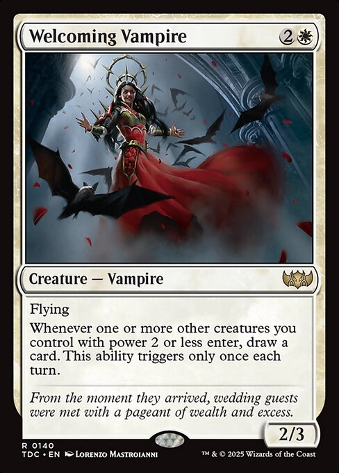 Welcoming Vampire highlighted card art