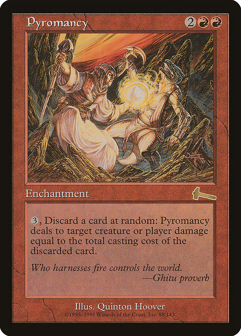 Pyromancy highlighted card art