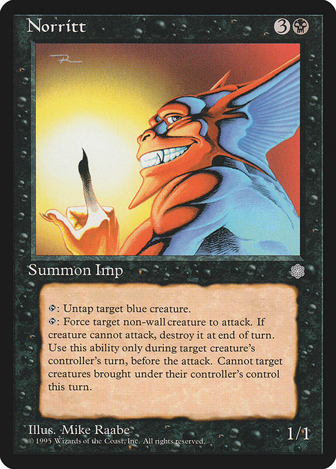 Norritt highlighted card art