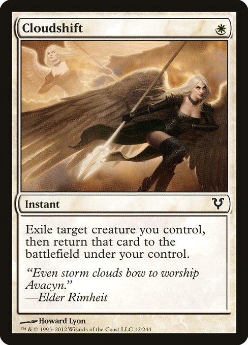 Cloudshift from Avacyn Restored