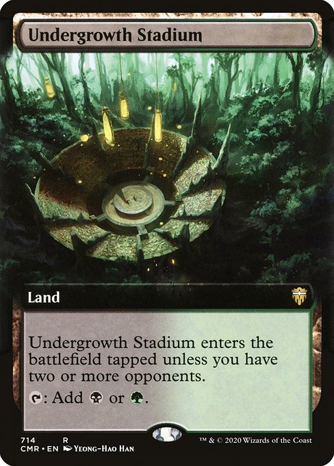 Undergrowth Stadium from Commander Legends
