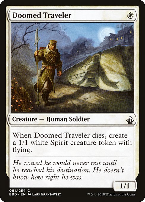 Doomed Traveler from Battlebond