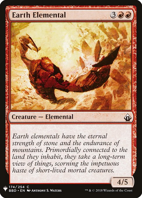 Earth Elemental from The List
