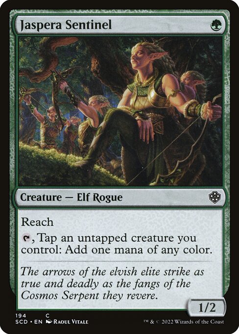 Jaspera Sentinel from Starter Commander Decks