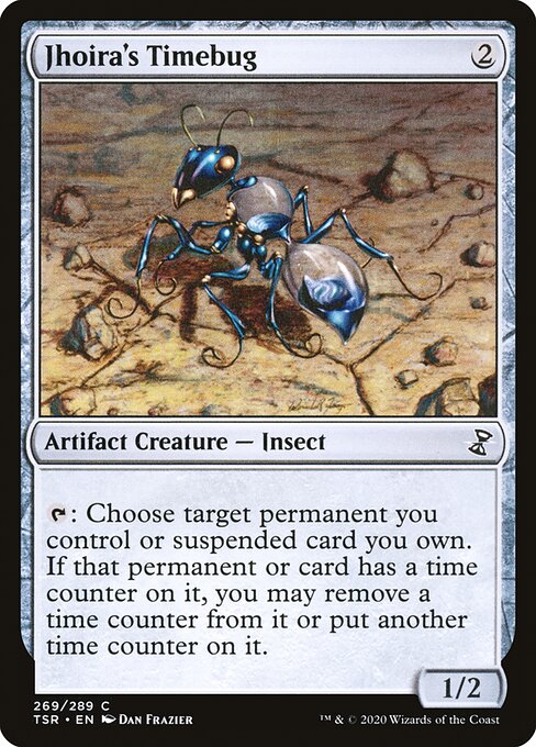 Jhoira's Timebug highlighted card art