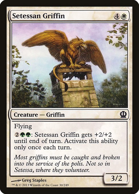 Setessan Griffin highlighted card art
