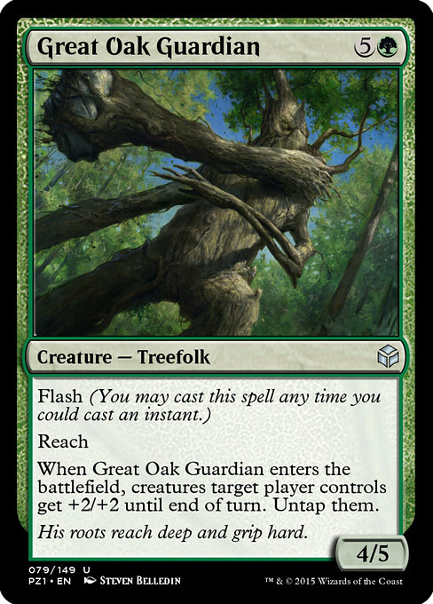 Great Oak Guardian from Legendary Cube Prize Pack
