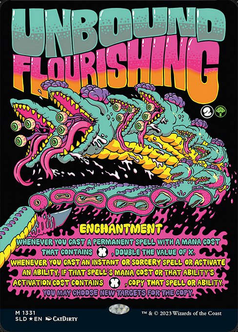 Unbound Flourishing highlighted card art
