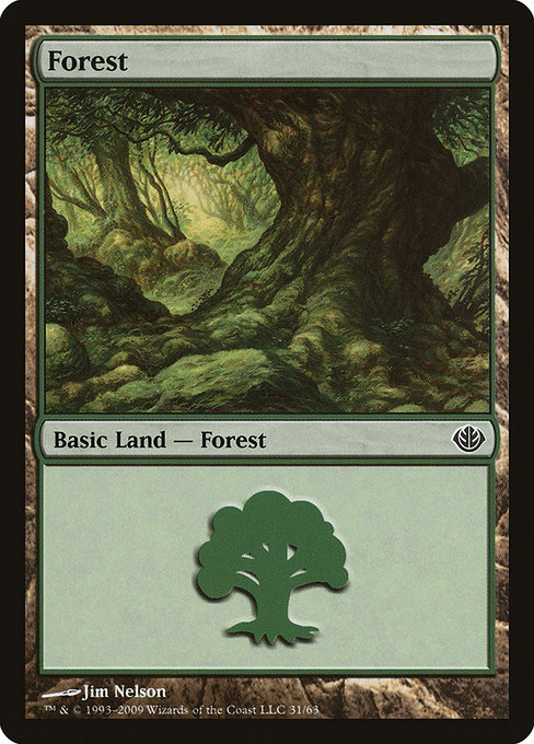 Forest from Duel Decks: Garruk vs. Liliana