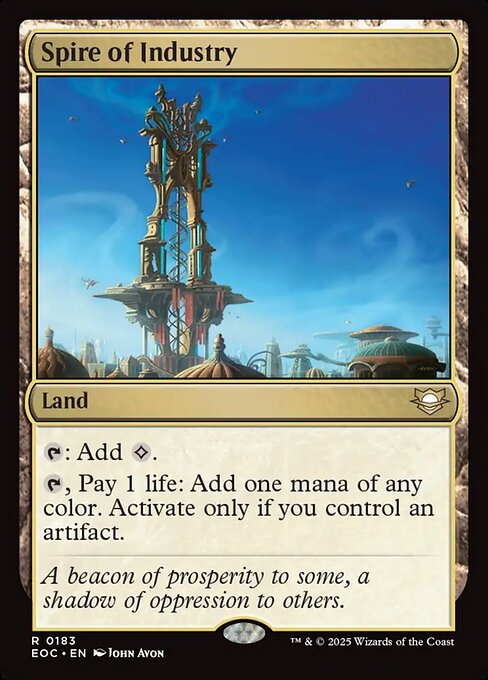Spire of Industry highlighted card art