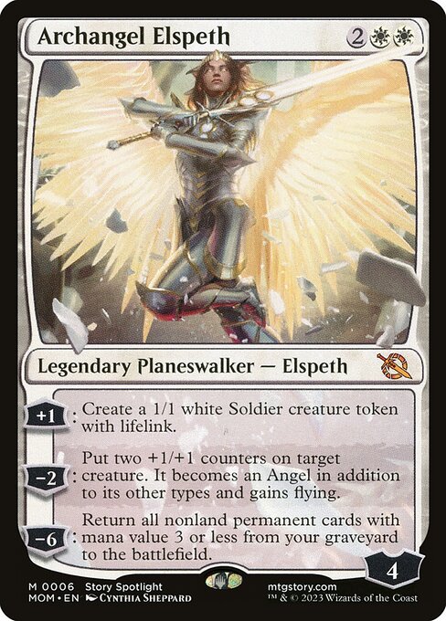 Archangel Elspeth highlighted card art