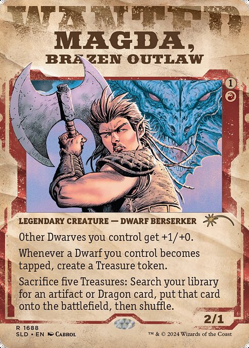 Magda, Brazen Outlaw from Secret Lair Drop