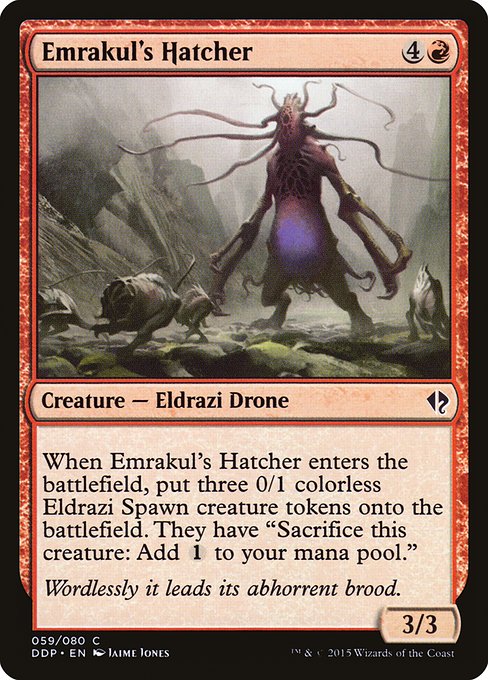 Emrakul's Hatcher from Duel Decks: Zendikar vs. Eldrazi