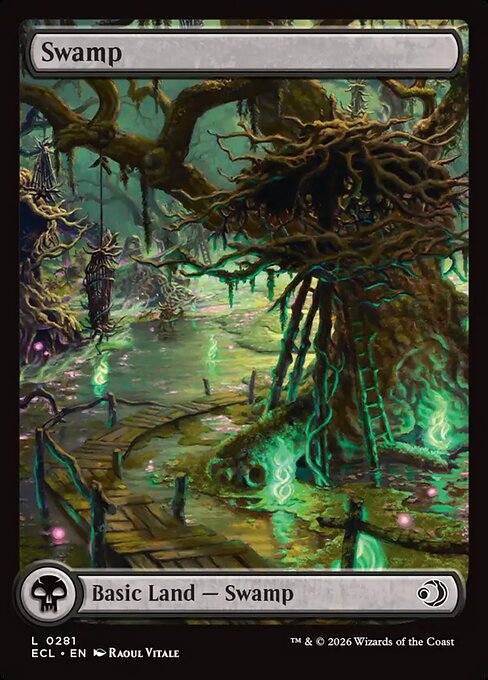 Swamp from Lorwyn Eclipsed