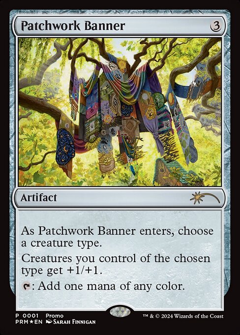 Patchwork Banner highlighted card art
