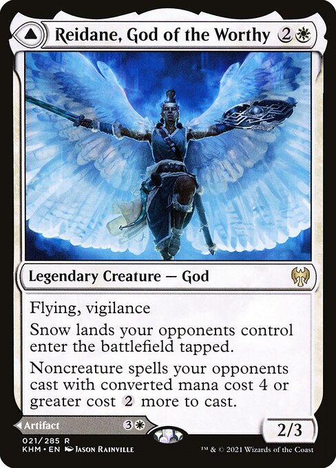 Reidane, God of the Worthy // Valkmira, Protector's Shield from Kaldheim