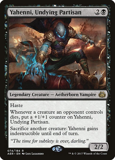 Yahenni, Undying Partisan from Aether Revolt Promos