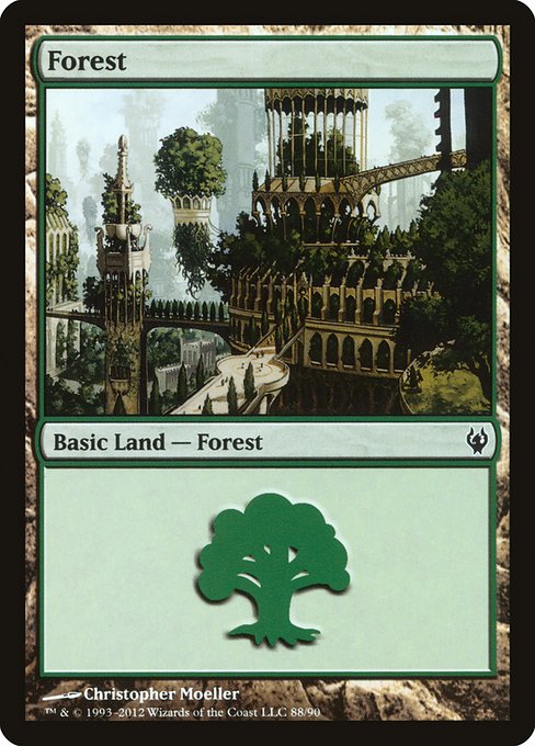 Forest from Duel Decks: Izzet vs. Golgari