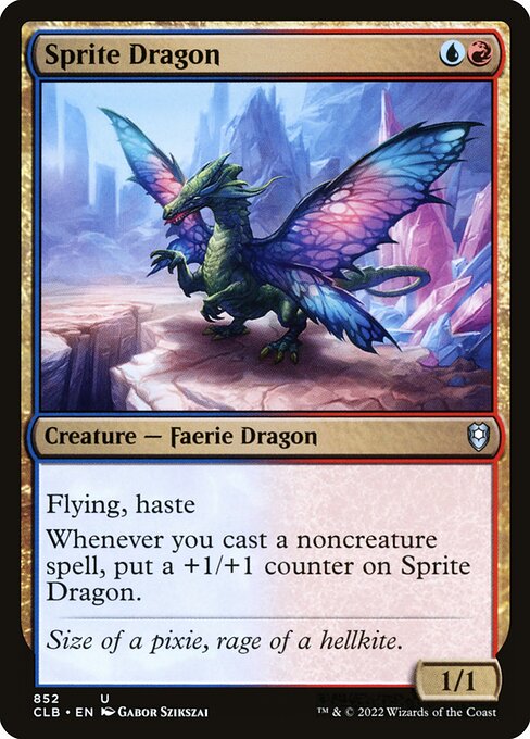 Sprite Dragon highlighted card art