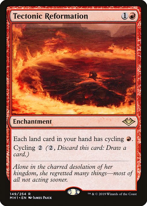 Tectonic Reformation from Modern Horizons