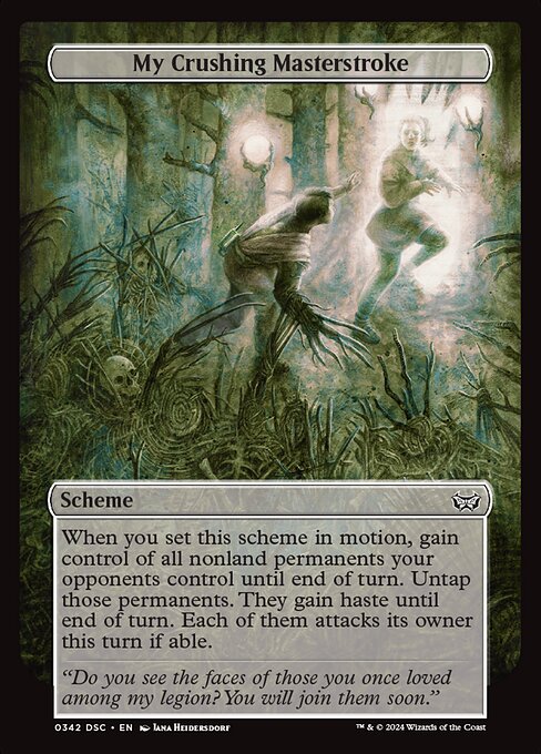 My Crushing Masterstroke highlighted card art