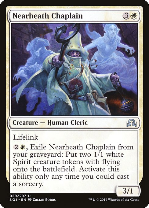 Nearheath Chaplain from Shadows over Innistrad