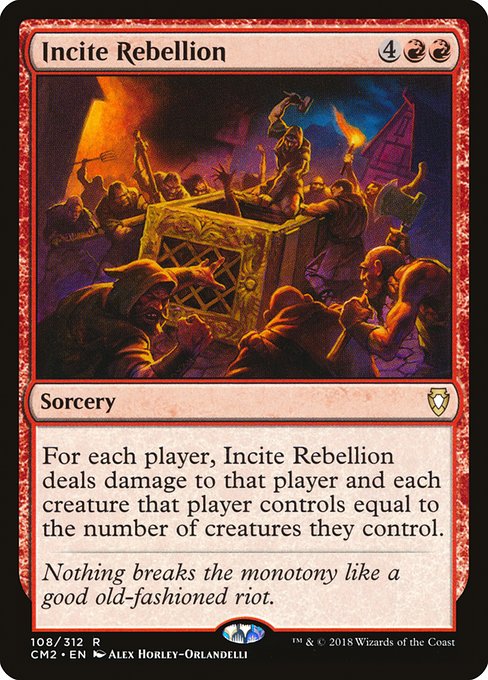 Incite Rebellion highlighted card art