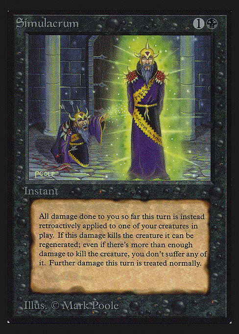 Simulacrum from Intl. Collectors' Edition