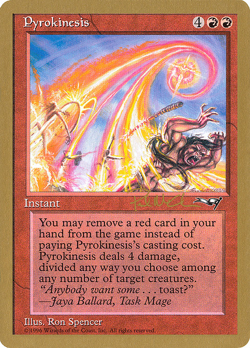 Pyrokinesis from World Championship Decks 1997