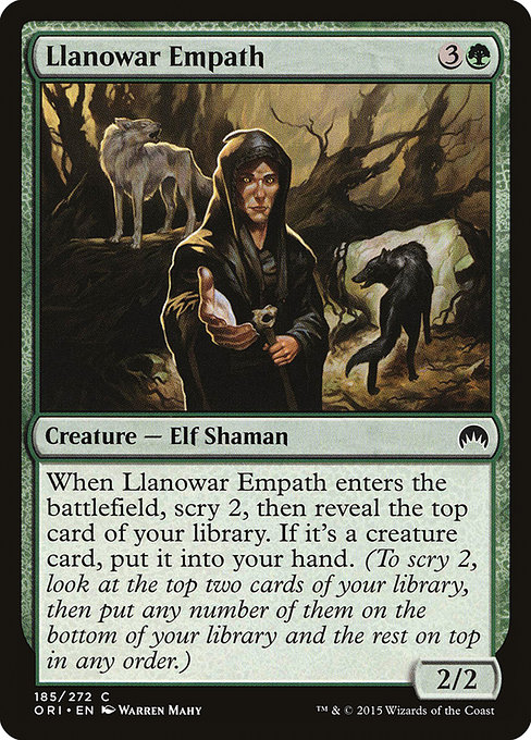 Llanowar Empath from Magic Origins