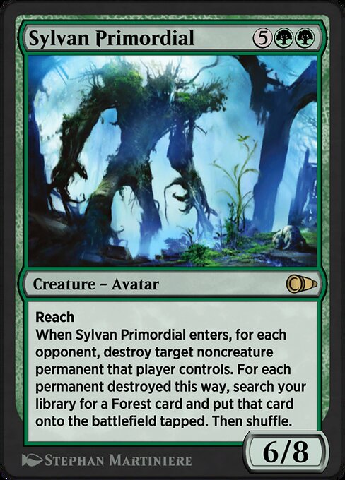 Sylvan Primordial highlighted card art