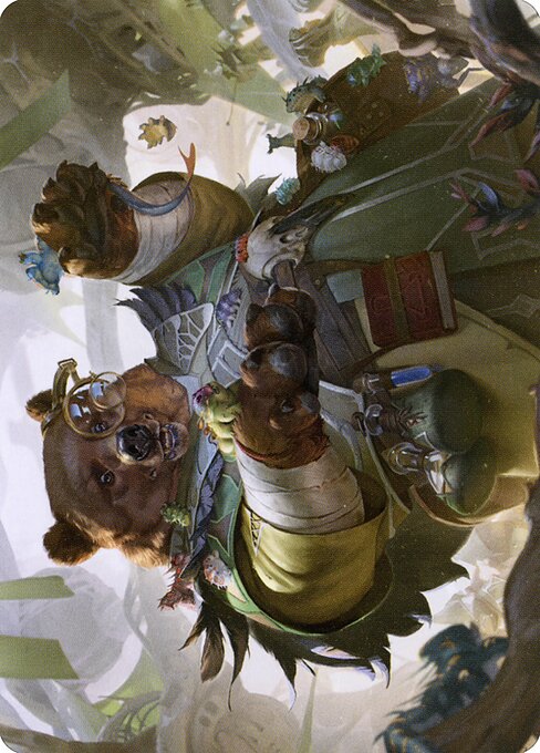 Professor of Zoomancy // Professor of Zoomancy highlighted card art