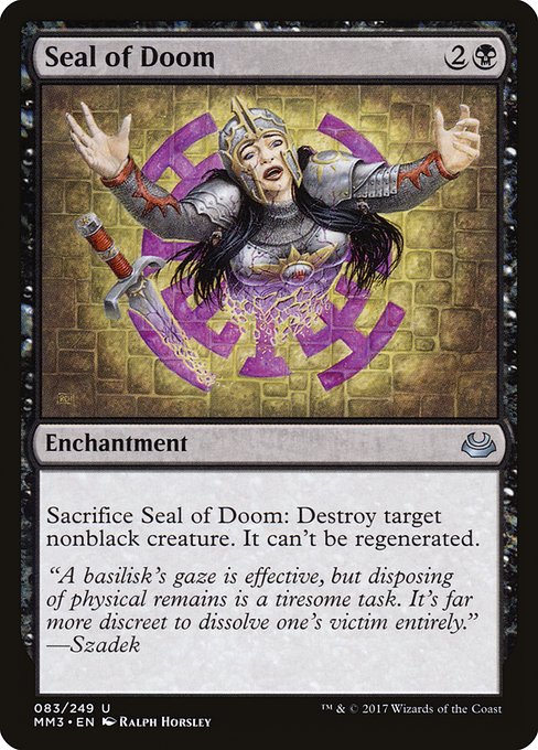 Seal of Doom from Modern Masters 2017