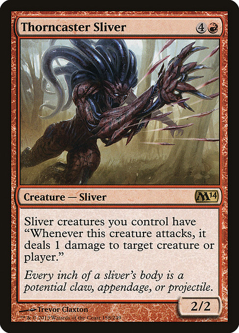Thorncaster Sliver from Magic 2014