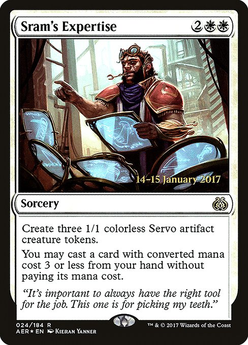 Sram's Expertise from Aether Revolt Promos