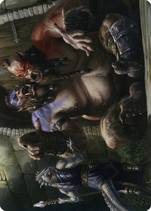 Power of Persuasion // Ettin from Adventures in the Forgotten Realms Art Series