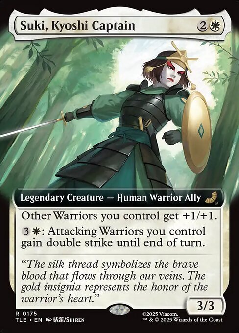 Suki, Kyoshi Captain from Avatar: The Last Airbender Eternal